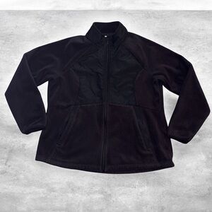 All in Motion Men's Dark Soft Shell~Full Zip~Jacket Size XL~Zippered Pocket